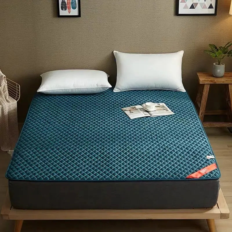 Soft Fold Tatami Mattress Single Double Adult bedroom Bedding Mattress Topper Tatami Mat With Straps student dormitory mattress