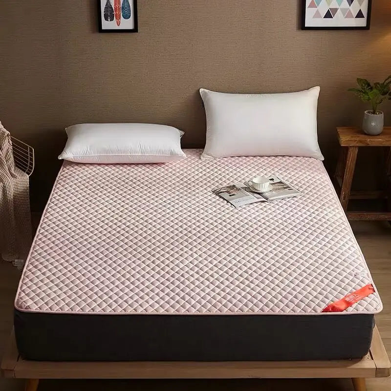 Soft Fold Tatami Mattress Single Double Adult bedroom Bedding Mattress Topper Tatami Mat With Straps student dormitory mattress