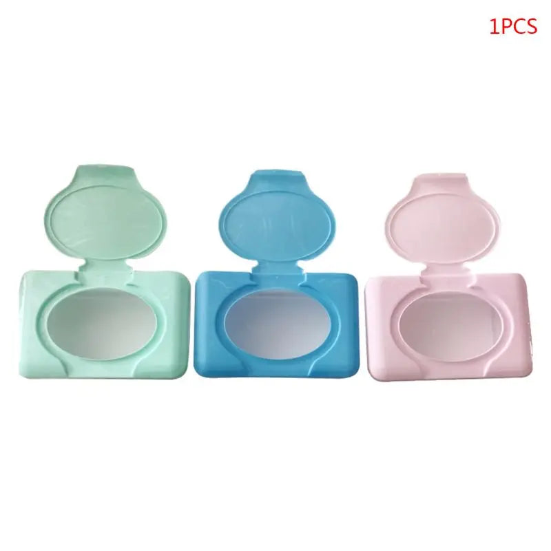 Tabletop Tissue Organizer Baby Wet Wipe Storage Box for Living Room Bedroom Kitchen Countertops Wipe Dispenser Dustproof
