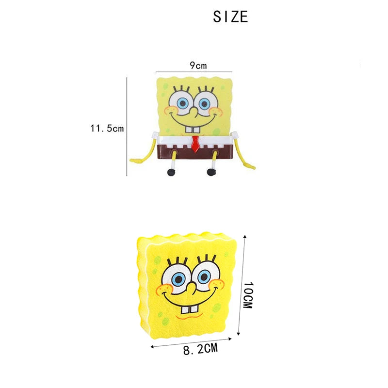 Kitchen Storage Cartoon Spongebobs Sponge Holder Sink Drain Rack Basket Household Supply Accessories Cocina Gadgets Cozinha