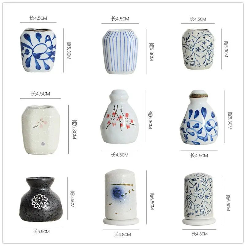 Japanese Restaurant Ceramic Toothpick Barrel, Light Luxury Toothpick Box, Ins Wind Toothpick Jar, Toothpick Bucket, Living Room