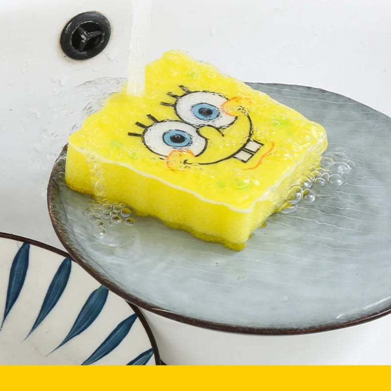Kitchen Storage Cartoon Spongebobs Sponge Holder Sink Drain Rack Basket Household Supply Accessories Cocina Gadgets Cozinha
