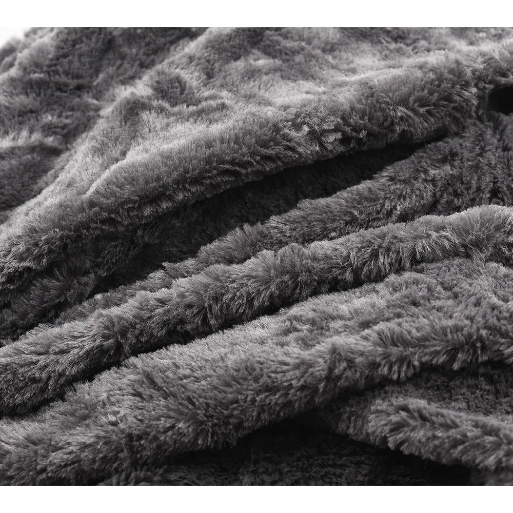 150CM extra large Bean Bag Chair with Furry Fur Cover Machine Washable Big Size Sofa and Giant Lounger Furniture