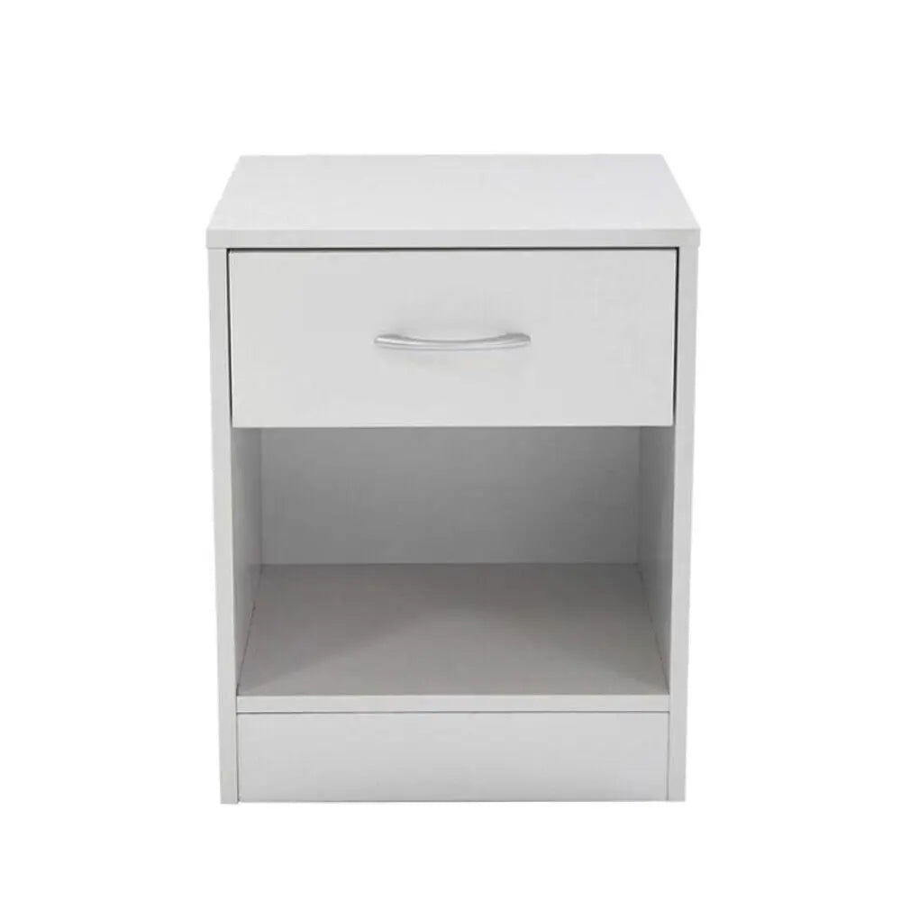Set Of 2 Nightstand Wood End Table Bedroom Storage Coffee Side Bedside Table
