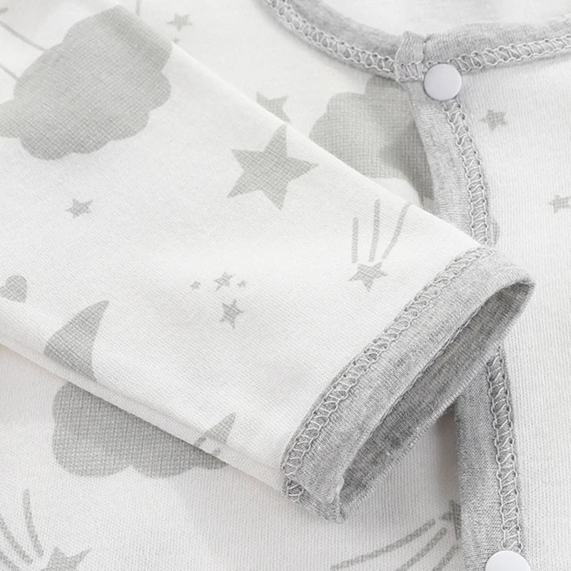 Newborn Girl Romper 2023 New Autumn and Winter CottonInfant Clothes Soft Baby Onepiece Cartoon Baby Boy Clothes 0 to 9 Months