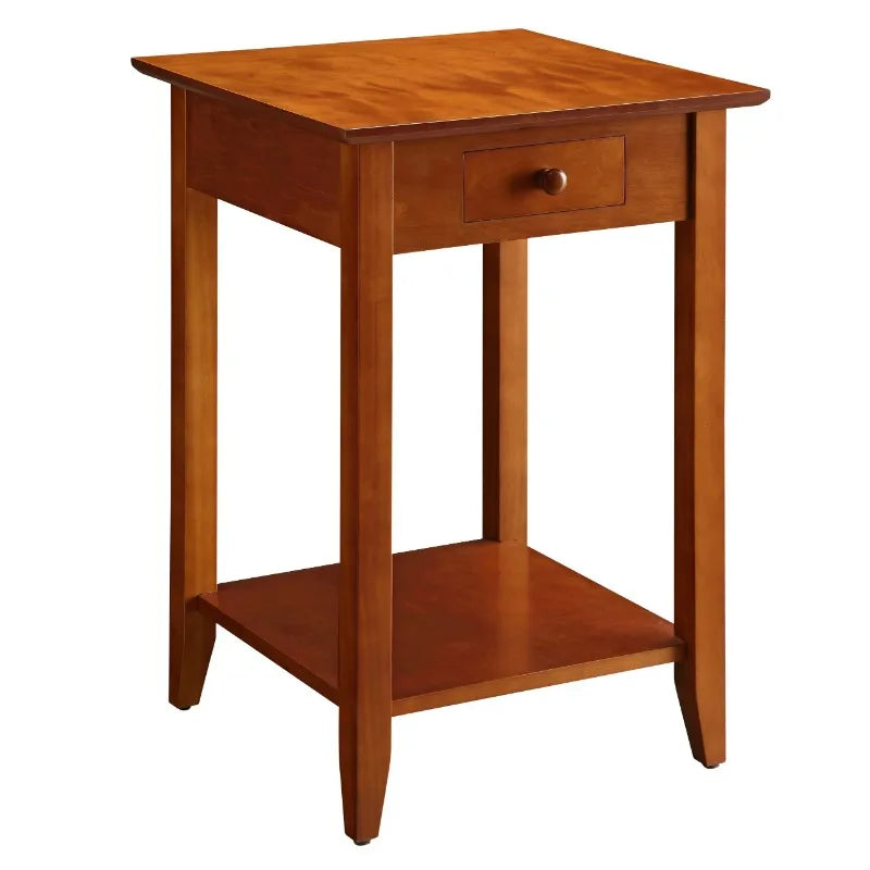 Convenience Concepts American Heritage End Table, Multiple Finishes Coffee Table Center Table Living Room
