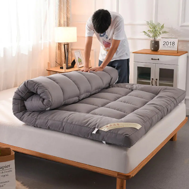 Soft comfortable Fold single double Tatami Mattress Adults bedroom Thick 10cm Topper Tatami Mattress twin queen king size