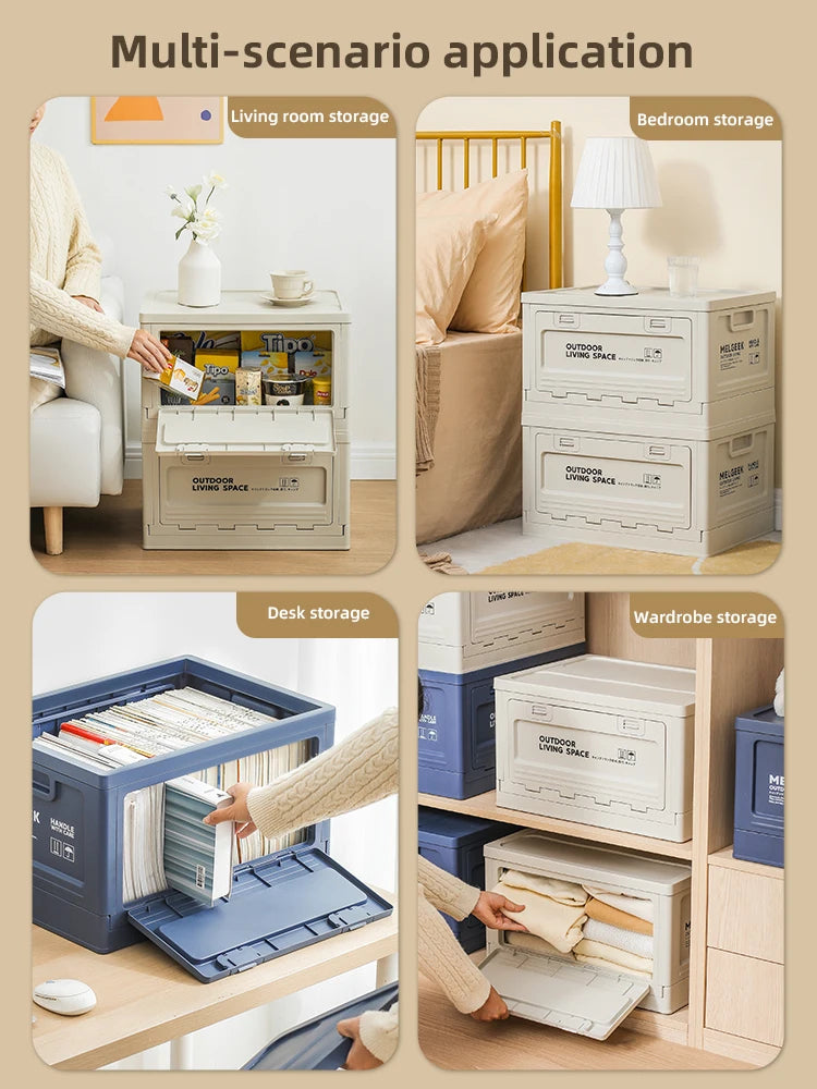 Storage box household foldable clothes quilt storage box sundry toys living room storage box storage basket