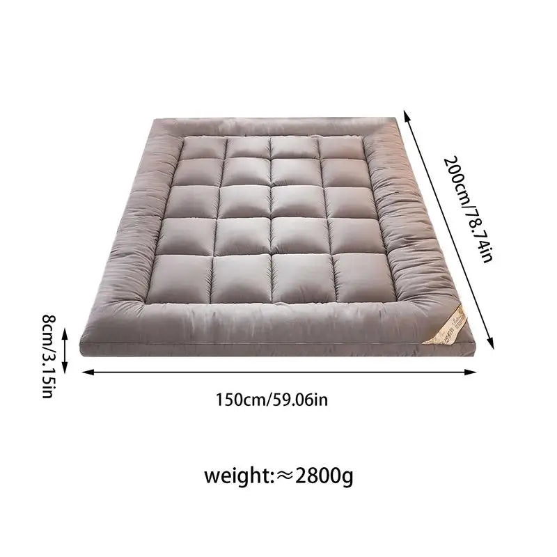 Soft comfortable Fold single double Tatami Mattress Adults bedroom Thick 10cm Topper Tatami Mattress twin queen king size