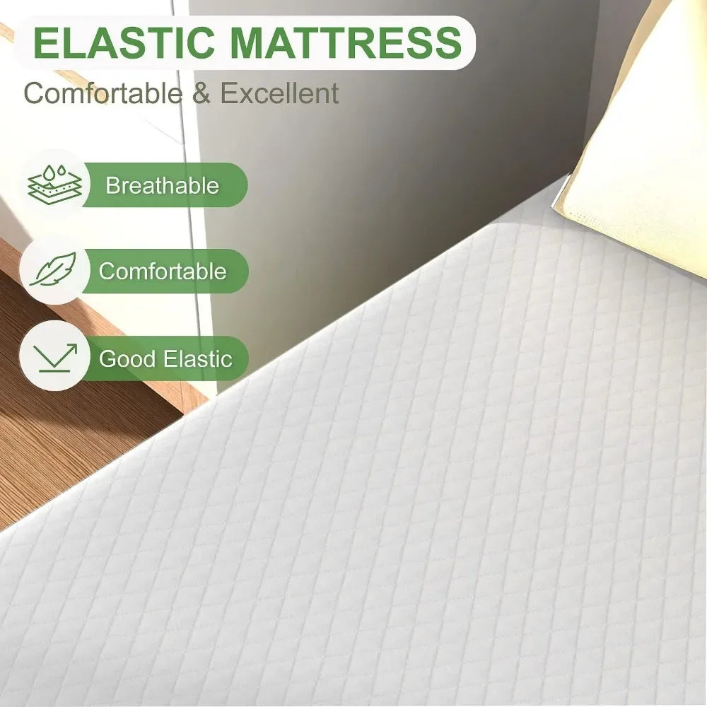 5 Inch Gel Memory Foam Mattress Medium-Firm Mattress for Pressure Relief & Cooler Sleep Mattress for Kid Adults Bed Bedroom Home