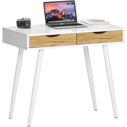 Corner Computer Desk Dressing Table Dresser Simplest Gaming Desk Writing Workstation Home Office Small Spacefreight Free Bedroom