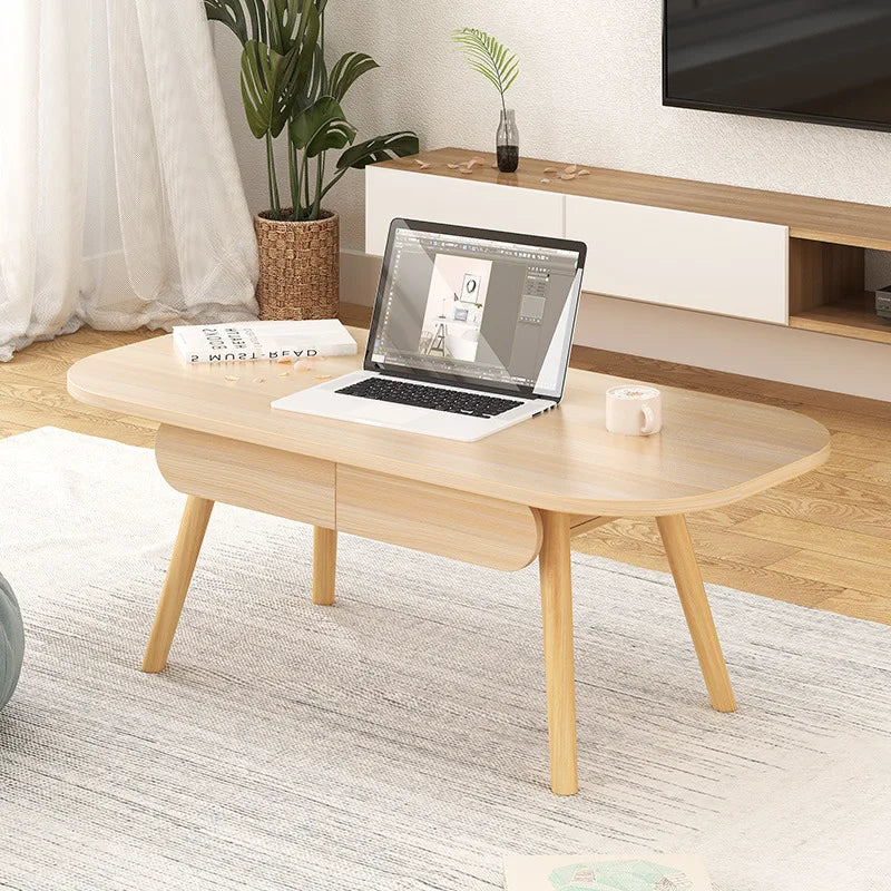 Nordic Style Coffee Table Living Room Sofa Side Table Simple Modern Tea Table Small Household Storage Small Coffee Table