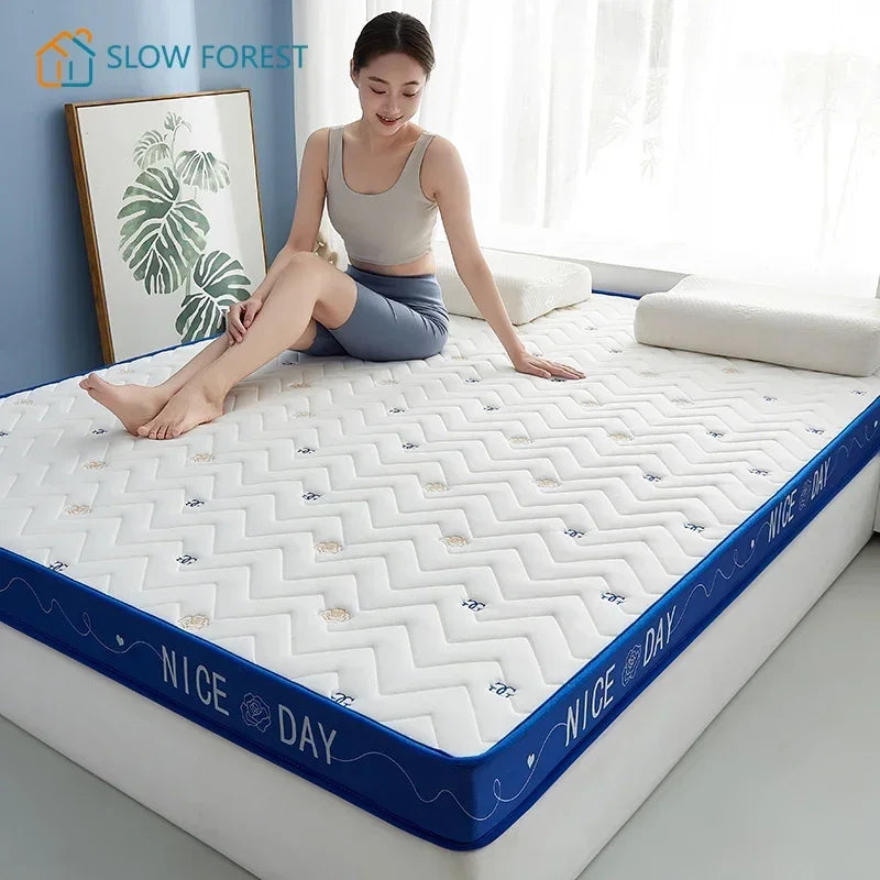 Sponge Mattress, Single Person Sponge Mattress for Student Dormitories, Tatami Mats, Floor Mats, Sleeping Mats with Latex Layer