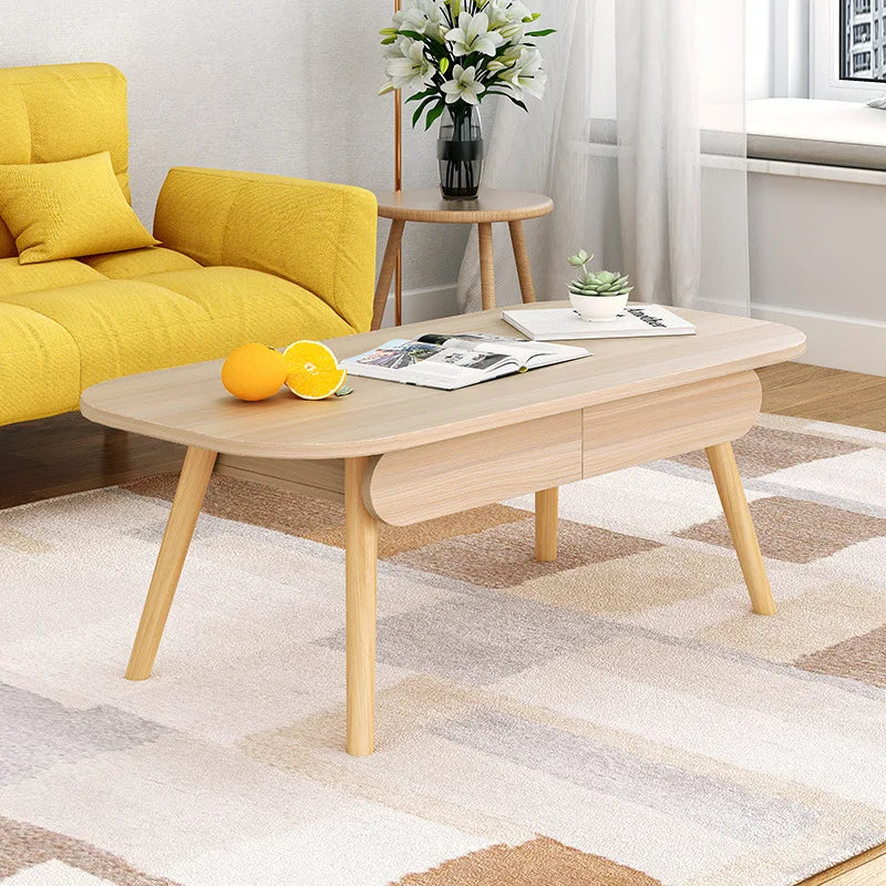 Nordic Style Coffee Table Living Room Sofa Side Table Simple Modern Tea Table Small Household Storage Small Coffee Table