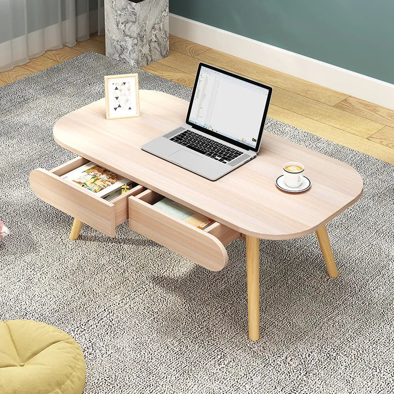 Nordic Style Coffee Table Living Room Sofa Side Table Simple Modern Tea Table Small Household Storage Small Coffee Table