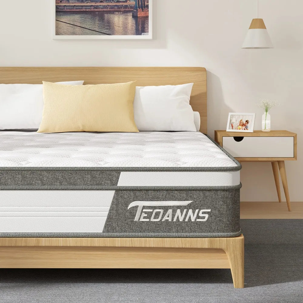 2023 New 10 and 12 Inch Memory Foam Mattress, Twin Size