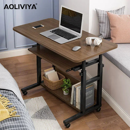 Lift Computer Desk Bedroom Removable Bedside Sofa Side Table Home Desk Student Laptop Dormitory Table