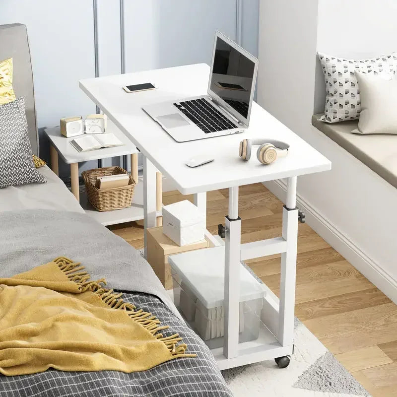 Lift Computer Desk Bedroom Removable Bedside Sofa Side Table Home Desk Student Laptop Dormitory Table