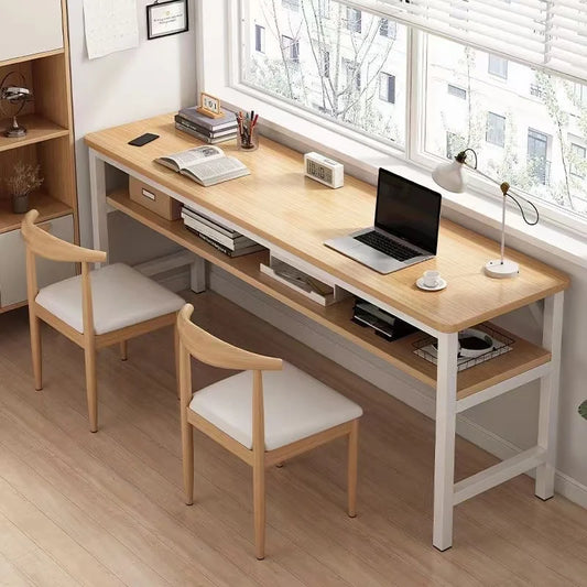 Twin Desk Student Home Computer Desk Desktop Small Bedroom Simple Modern Study Desk Simple Office Desk