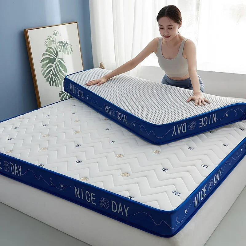 Sponge Mattress, Single Person Sponge Mattress for Student Dormitories, Tatami Mats, Floor Mats, Sleeping Mats with Latex Layer