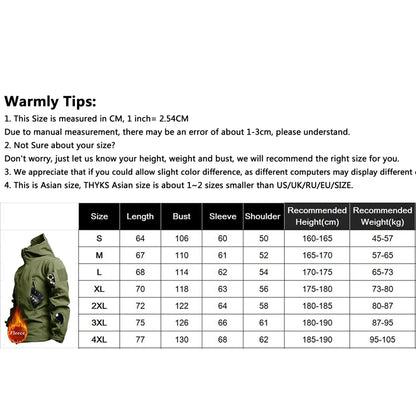 Military Outdoor Jackets Men Shark Skin Soft Shell Tactical Waterproof  Windbreaker Army Combat Jacket Mens Hooded Bomber Coats